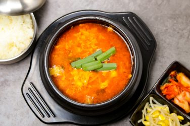 ユッケジャンスープ(ライスセット付き)